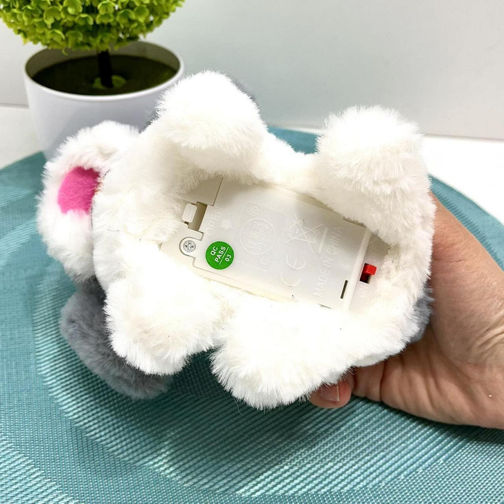 Собачка інтерактивна ходить гавкає ворушить хвостиком головою Біла із сірим (688-122A) Чернігів - фото 7