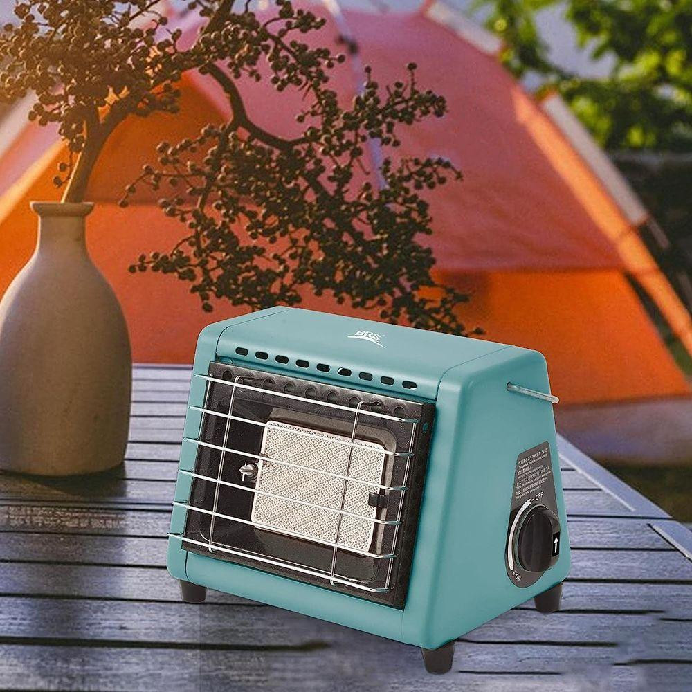 Газовий пальник-обігрівач BRS-H23, зелений Київ - фото 4