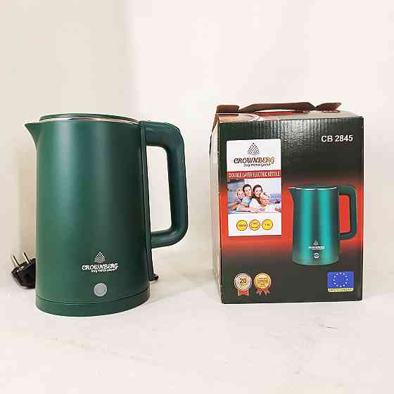 Электрочайник Crownberg CB-2845 дисковый 1.8л 1800Вт Green GZ-83 Львов