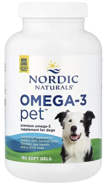 Омега-3 для собак Nordic Naturals Omega-3 Pet  180 капс Киев - изображение 1