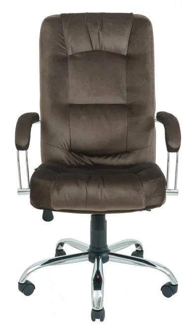 Офісне Крісло Керівника Richman Alberto Fankoni 35 -Missoni 11 Хром М1 Tilt Коричневий Київ - фото 2