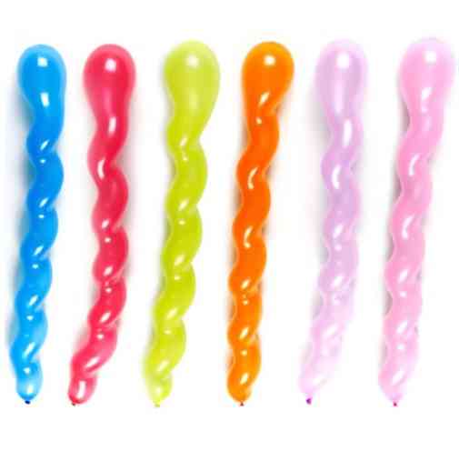 Кульки Спіраль набір 50 штук 40 дюймів різнобарвний Київ