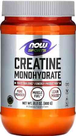 Креатин моногидрат для роста мышц NOW Foods Creatine Monohydrate 600 г Киев
