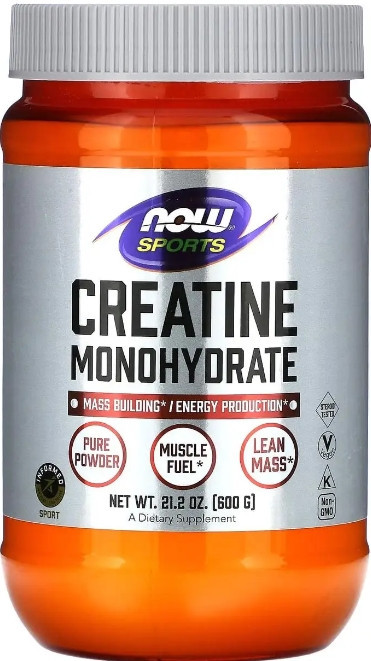 Креатин моногидрат для роста мышц NOW Foods Creatine Monohydrate 600 г Киев - изображение 1