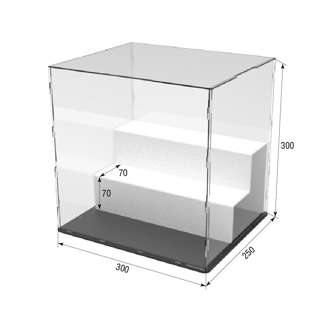 Товарна горка витрина EKOSTAR на 2 полки 300х250х300 Киев - изображение 3
