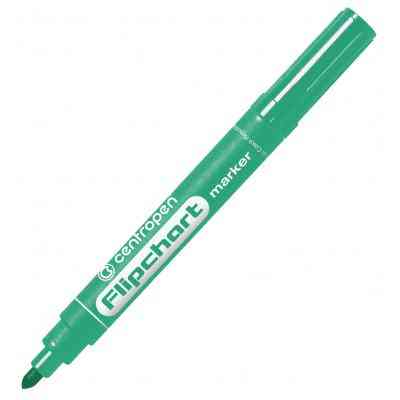 Маркер Centropen Flipchart 8550 2,5 мм, round tip, green (8550/04) Винница