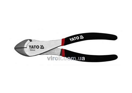 Бокорізи підсилені YATO : L= 180 мм, нікельовані [6/60] Одесса