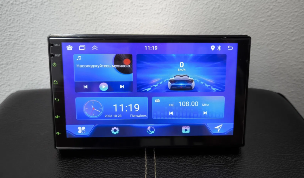 Автомагнітола з сенсорним екраном і Bluetooth Київ - фото 8