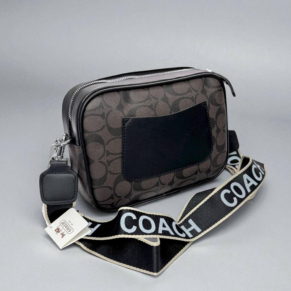 Чоловіча стильна сумка Coach через плече (9357) Київ - фото 5