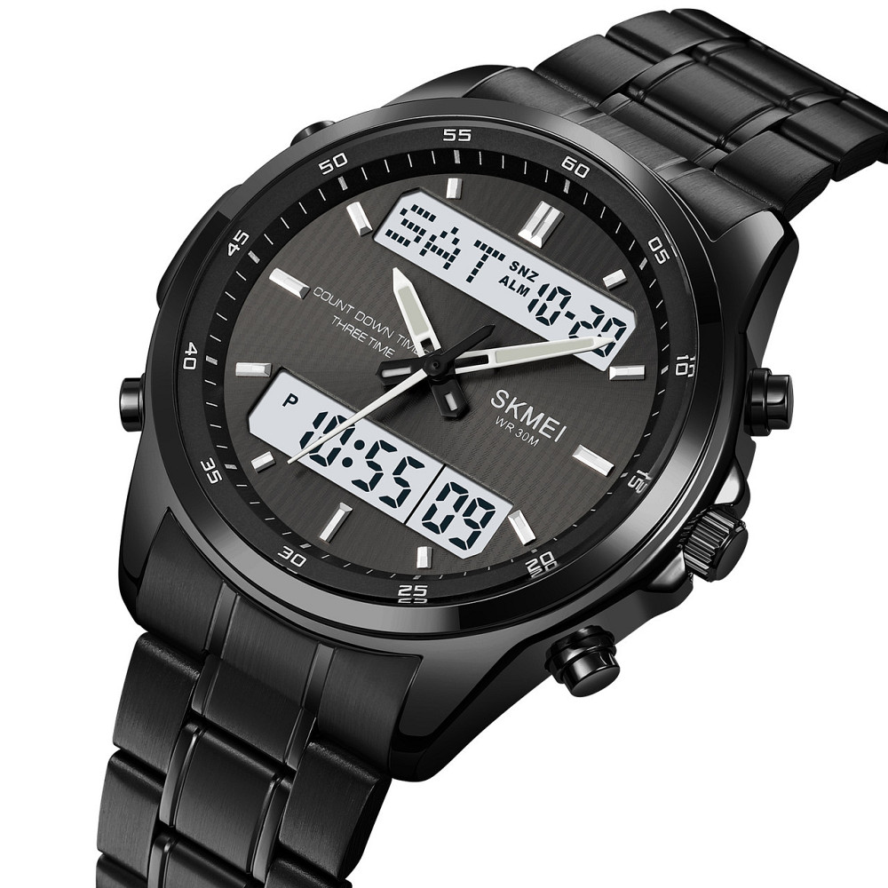 Skmei 2049BKWT Black-White SBR Киев - изображение 2