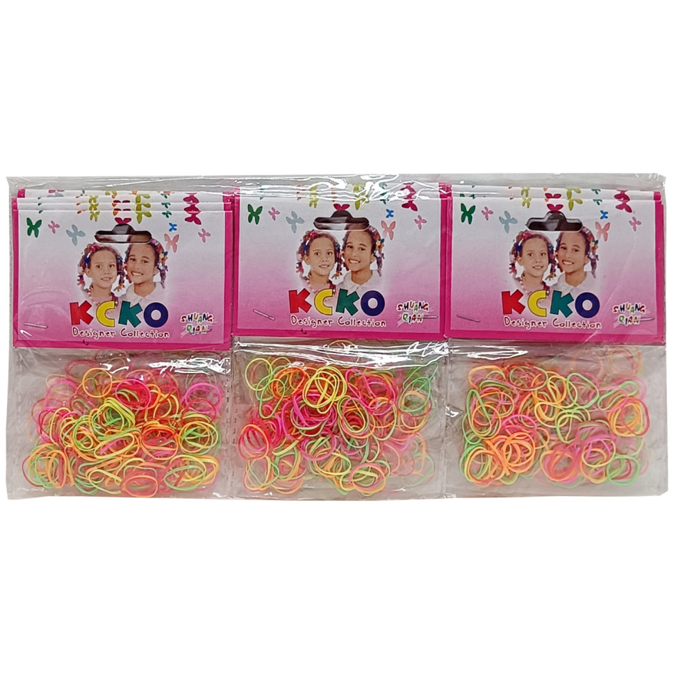 Силіконові резинки міні 0308-277, 12 штук Вінниця - фото 1