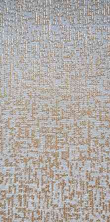 Шпалери вінілові на флізеліні AdaWall Roka 1.06х10 точки смужки абстракція золотисті на бежевому 23109-6 Київ