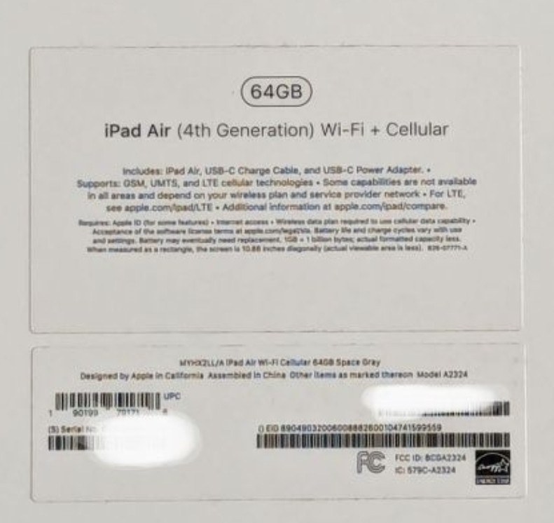 Планшет: iPad Air 4 64Gb. Wi-Fi / LTE. Киев - изображение 6