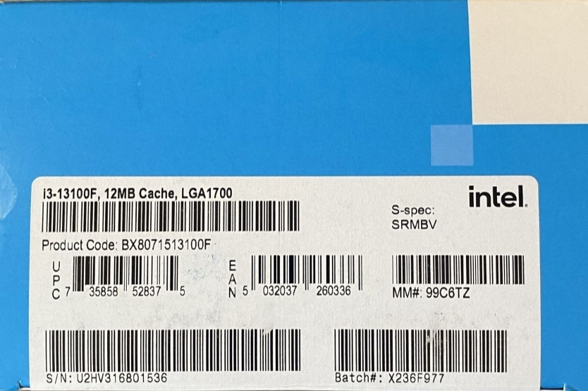 Процесор: Intel Core i3 13100F. Київ - фото 4