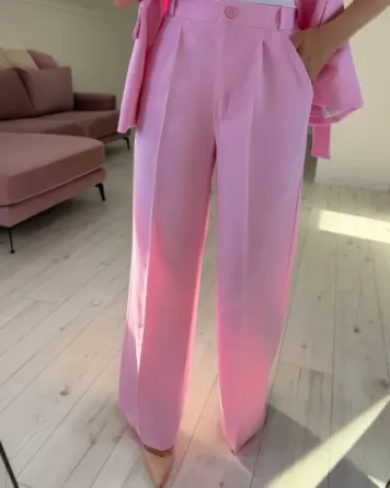 Жіночі класичні штани: чорні кремові рожеві шоколадні Одеса