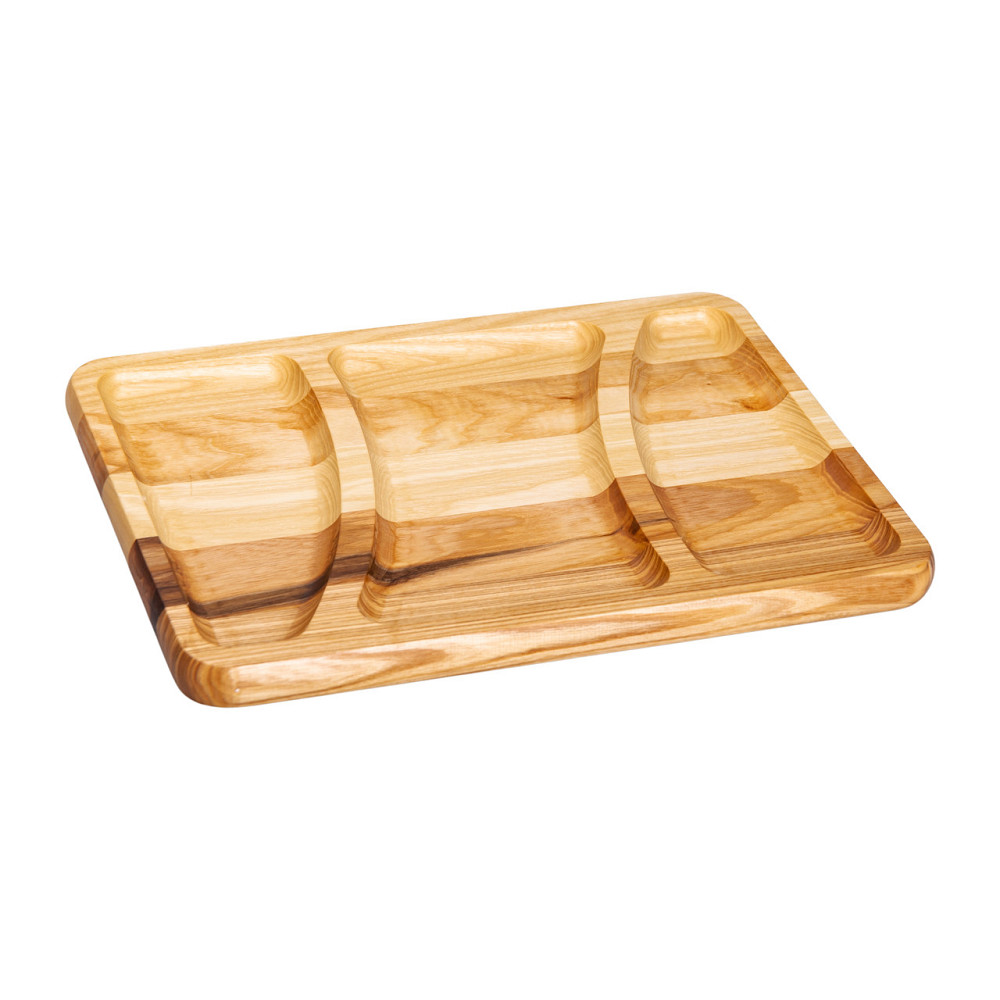 Lugi Дошка для подачі 35×25 см прямокутна на 3 секції T51W250 Киев - изображение 2