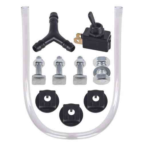 Сигнал воздушный CA-10730 Elephant, 3 пластмассовых трубы, красный, 12V, 2 режима, длина 165mm, 200mm, 215mm Харьков