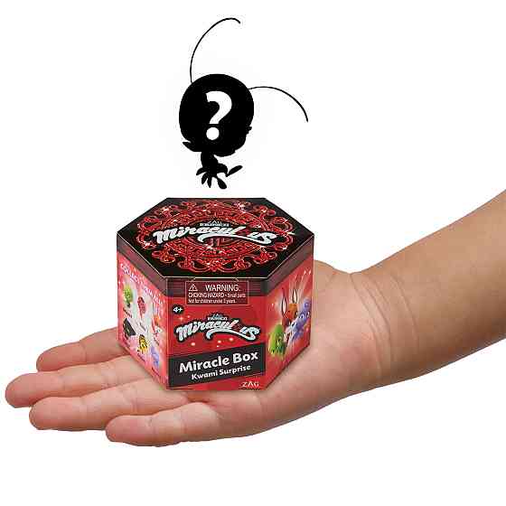 Фігурка Леді Баг і Супер-Кіт - Коробочка-сюрприз з Квамі Дніпро