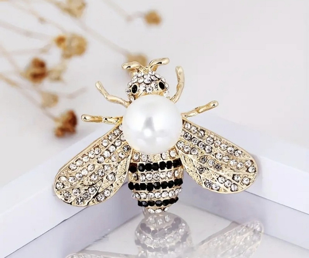 Брошка "Бджола"№1 Сміла - фото 3