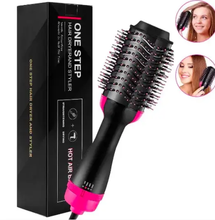 Фен-щетка для укладки волос One Step Hair Dryer 3 в 1, керамический нагрев, мощность 1000-1199Вт Одесса