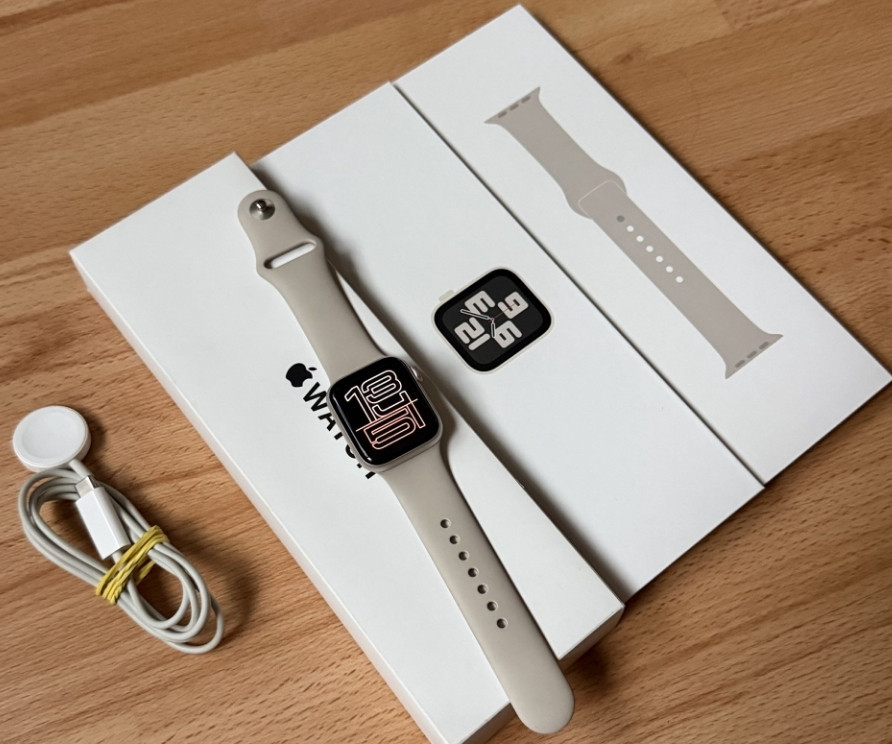 Apple Watch SE 2 40 mm Starlight / Повний комплект. Київ - фото 8