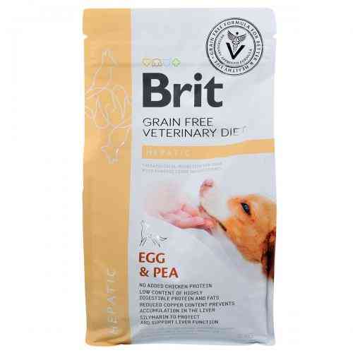 Корм сухой Brit Grain VetDiet Dog Hepatic для собак с болезнью печени с яйцом горохом бататом и гречкой 2 кг Киев