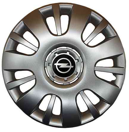 Автомобильные модельные колпаки R14 Opel 222 4шт, SJS, серебряные Киев