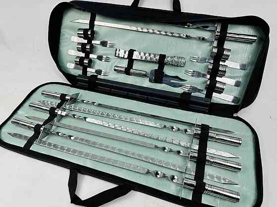 Подарунковий набір шампурів ПЛАНШЕТ No3 HAPPY DAYS Подарункові набори для шашлику Тернопіль