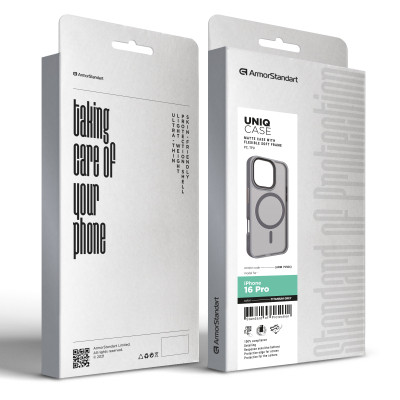 Чохол до мобільного телефона Armorstandart Uniq MagSafe Apple iPhone 16 Pro Titanium Grey (ARM79506) Вінниця - фото 2