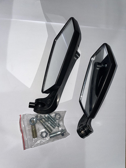 Дзеркала багатокутні mod:201, 8/1 см (чорні) Мукачево - фото 1