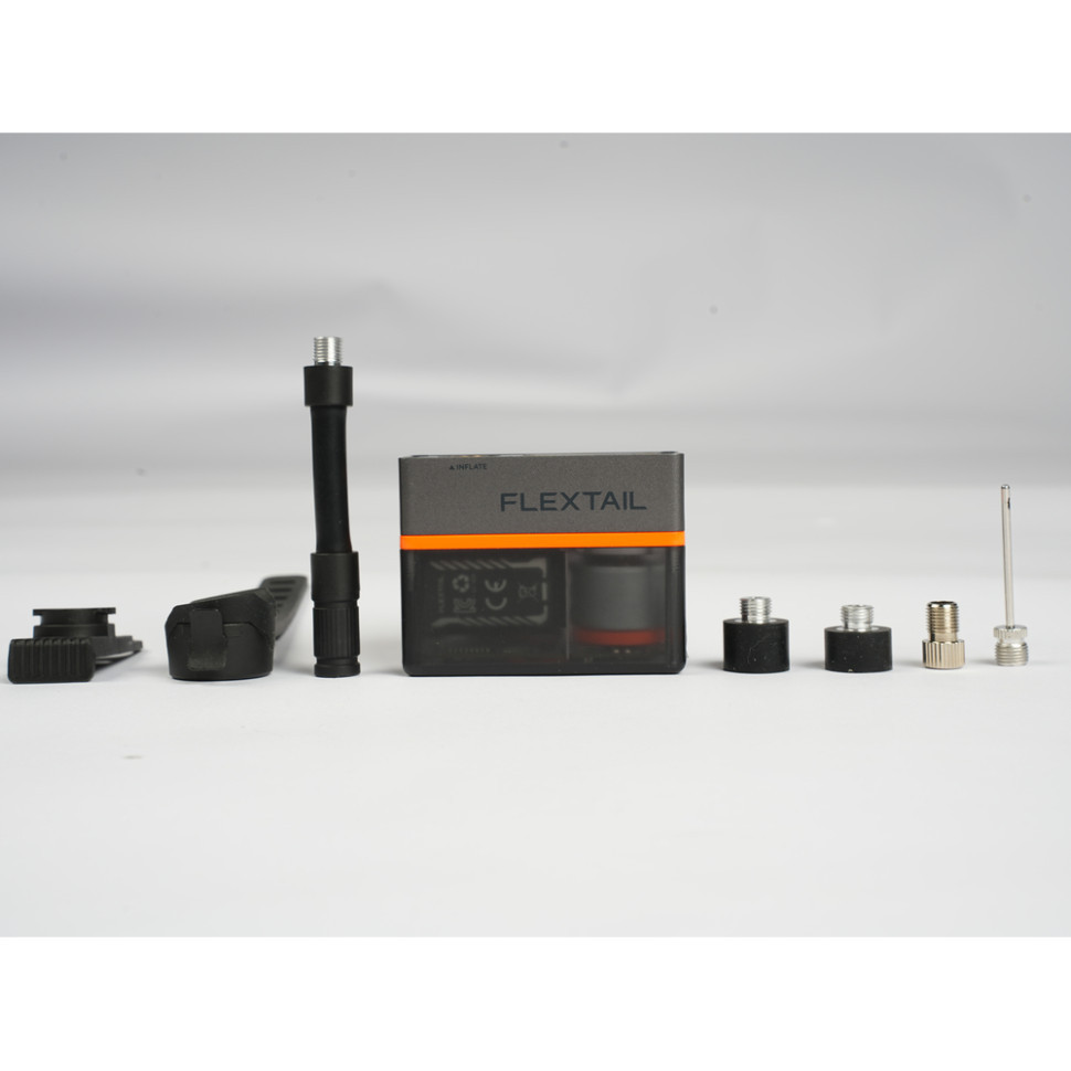 Велосипедний міні насос-задня фара Flextail Tiny Tire Pump ACS, чорний Київ - фото 10