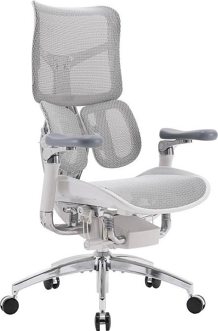 Крісло офісне Sihoo Doro S300 Mesh Light Grey (S300-M202) ( 23741 ) Харків - фото 4