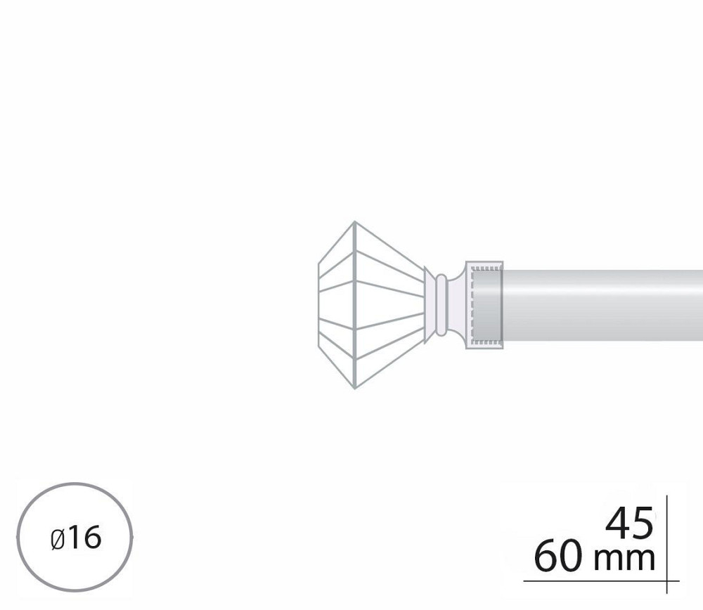 Закінчення для карнизу Orvit СПЕКТРАЛІЯ 16 мм АНТИК Львов - изображение 2