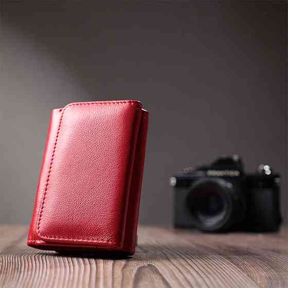 Жіночий гаманець горизонтального формату ST Leather 22721 Червоний Київ