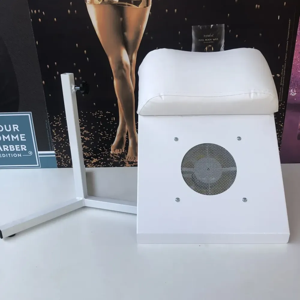 Вытяжка для педикюра с подставкой-треной, мощностью 80 Вт, 100 киловатт. Белая Киев - изображение 9