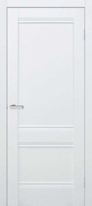 Двері Оміс колекція: Валенсія Полотно, Валенсія 1.1 ПГ Silk Matt — Білий Київ - фото 1