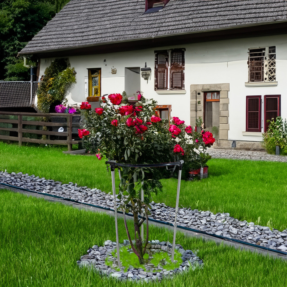 Кільцева опора Pivonia D50*80 см для півонії, троянд та інших рослин. Підтримка для рослин Борисполь - изображение 7