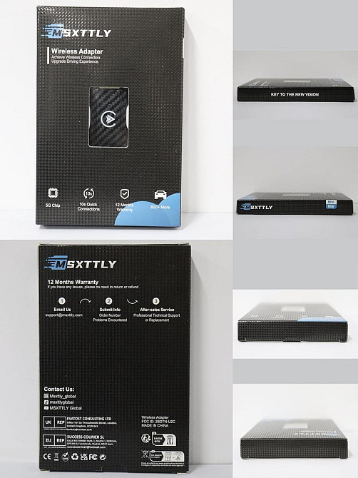 Карплей для авто с 2017г, переходник для преобразования штатного CarPlay в беспроводной, адаптер для iOS 10+ Киев - изображение 8