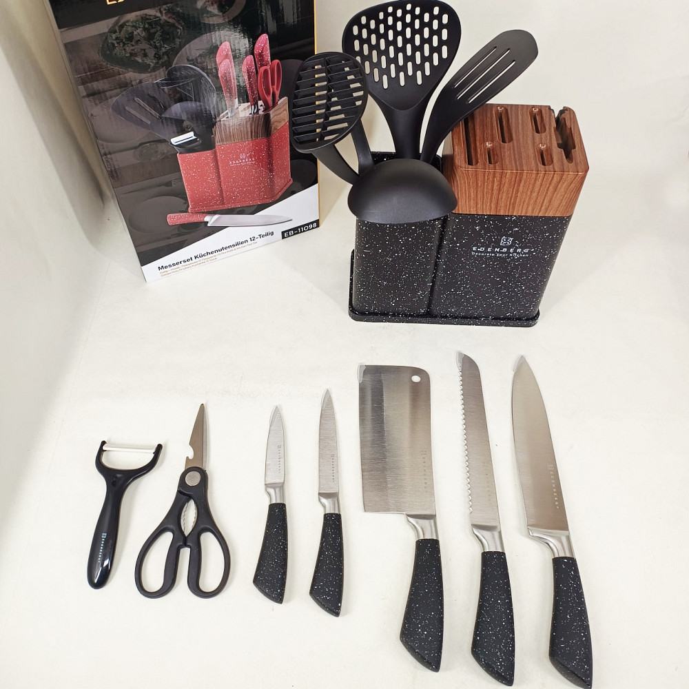 Набор ножей кухонных сталь, Топ лучших ножей для кухни, Нержавеющий кухонный нож Отличный набор UR-66 Львов - изображение 6