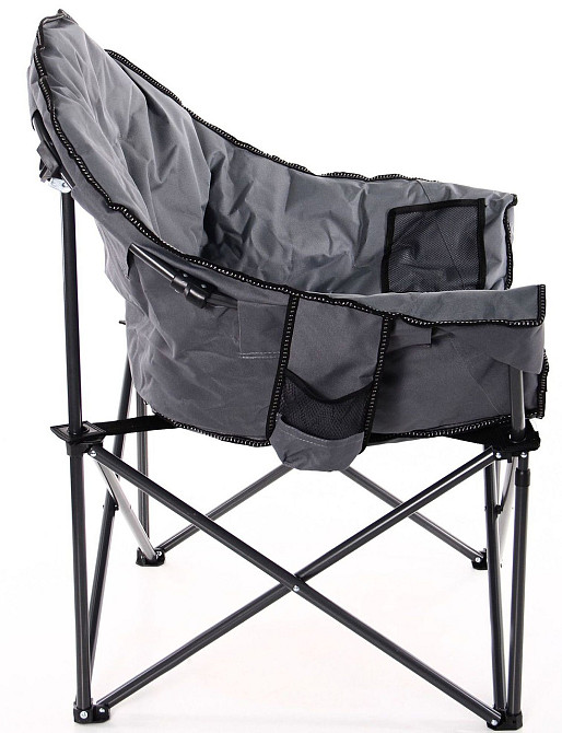 Стілець туристичний складний Comfort Сірий Київ - фото 2