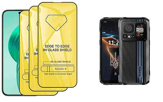 Защитное стекло DefenzoGlass для Sigma mobile X-treme PQ58 – двойная прочность Киев