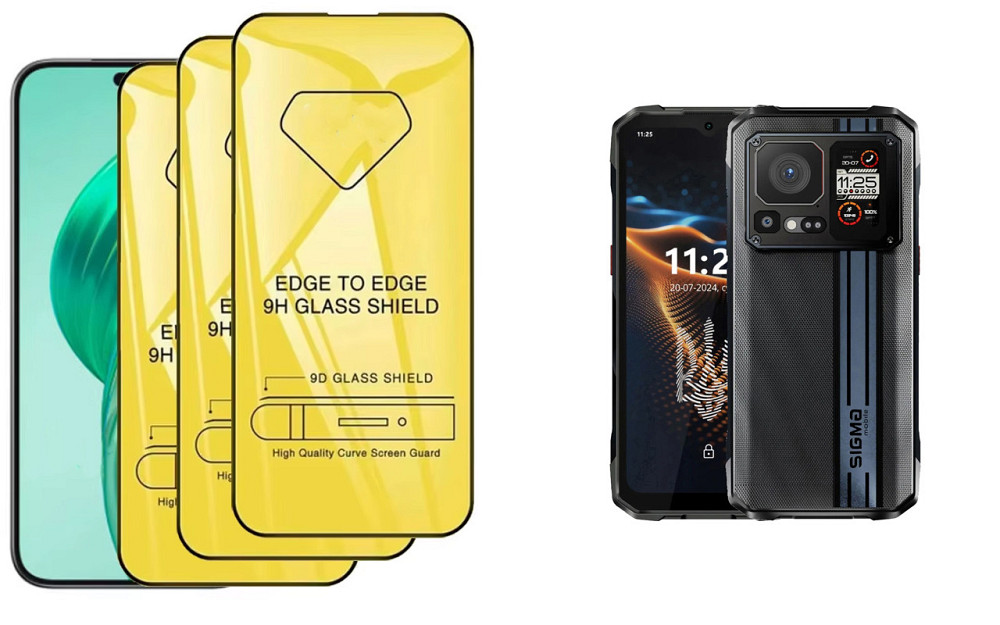Защитное стекло DefenzoGlass для Sigma mobile X-treme PQ58 – двойная прочность Киев - изображение 3