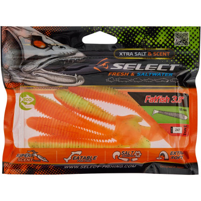 Силікон рибальський Select FatFish 3.8&quot; 247 (5 шт/уп) (1870.72.08) Вінниця - фото 2