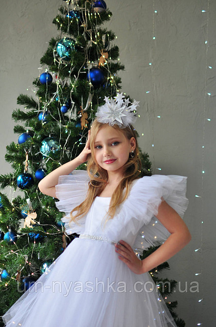 Сукня Сніжинка гарна біла сукня Крила Кривий Ріг - фото 4