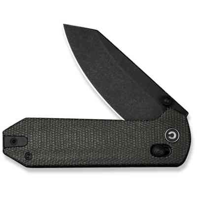 Нож Civivi Yonder, Black Micarta, Darkwash (C23073B-1) Винница