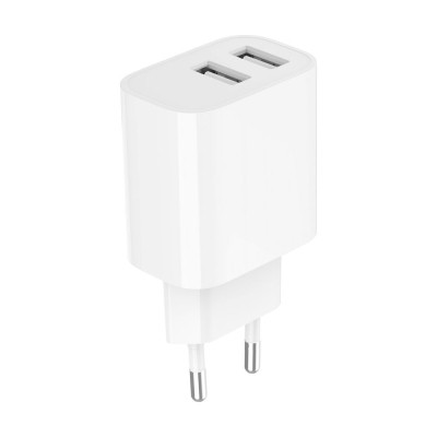 Зарядное устройство Gembird 2 USB-A 5V/2.4A (12W) white (TA-UC-2A12-01) Винница - изображение 2