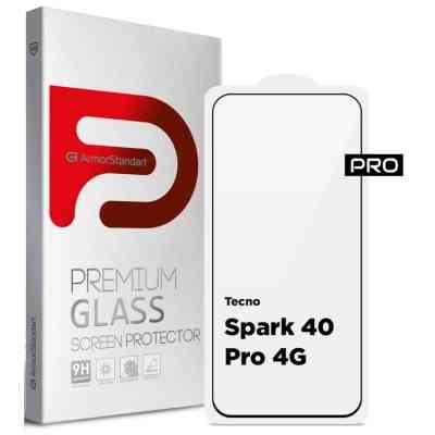 Скло захисне Armorstandart Pro Tecno Spark 40 Pro 4G (ARM87519) Вінниця