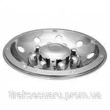 Колпак заднего диска 19.5, 8 отверстий (нержавейка) Колпаки на колеса 19.5 Луцк - изображение 1