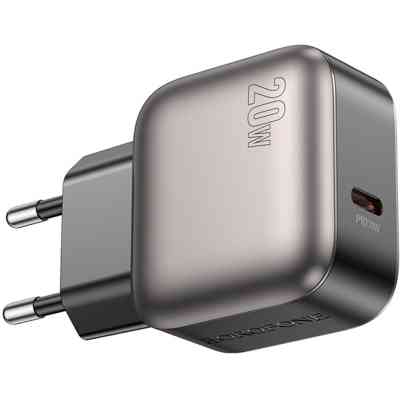 Зарядное устройство BOROFONE BAS53A Absolute USB-C PD20W Black (6941991116179) Винница
