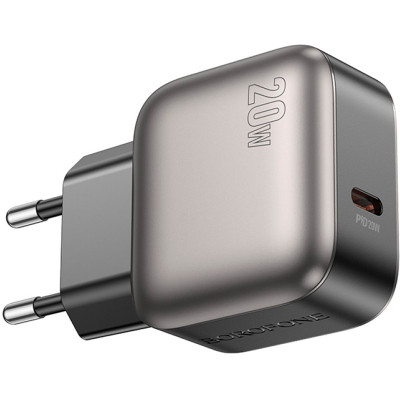 Зарядное устройство BOROFONE BAS53A Absolute USB-C PD20W Black (6941991116179) Винница - изображение 4
